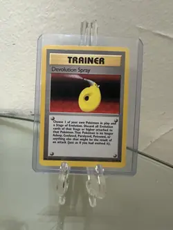 Pokemon TCG Devolution Spray Trainer Base Set, Rare Card 72/102 LP - Image 1