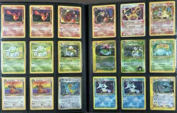 Pokemon Vintage Card Collection Lot Binder 98x Holos, Crystal Kingdra, Charizard - Image 1