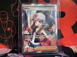 Hilda 164/086 Full Art Ultra Rare White Flare Holo Pokemon TCG Card NM Condition - Image 1