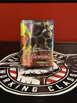 Pokemon TCG Fates Collide 2016 Full Art Holo Rare Card Umbreon EX 119/124 XY - Image 1