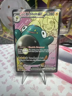 Ionos Bellibolt ex SVP-194 Black Star Promo Journey Together Pokemon Card Mint - Image 1
