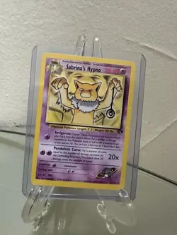 Pokemon TCG Sabrina's Hypno Gym Challenge Uncommon Card 56/132 MP - Image 1
