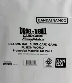 Dragon Ball Super Card Game Fusion World Promotion Material Kit Vol. 1 - Image 1