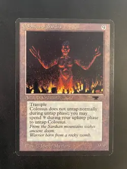 Colossus of Sardia - LP - Antiquities - Mtg - Image 1