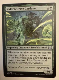 Yedora, Grave Gardener 0209 Non Foil Uncommon Duskmourn Commander MTG - Image 1