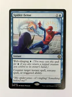 Spider-Sense #0046 MTG Marvel's Spider-Man Magic The Gathering - Image 1