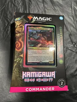 Kamigawa: Neon Dynasty Commander Deck - Upgrades Unleashed MTG Factory Sealed! - Image 1