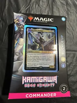WOTC MtG Commander Kamigawa - Neon Dynasty - Buckle Up New-Factory Sealed! - Image 1