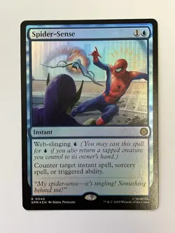 Spider-Sense (Foil) 0046 (R) MTG Marvel's Spider-Man (SPM) - Image 1