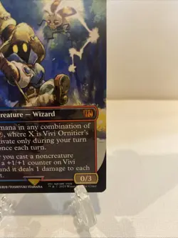 Vivi Ornitier (Borderless) Final Fantasy MTG Magic the Gathering - Image 4