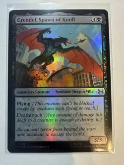 MTG Grendel, Spawn of Knull 0009 Foil Marvel's Spider-Man: Eternal-Legal NM SPE - Image 1