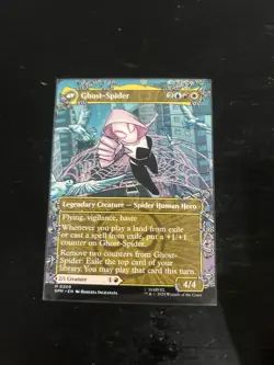 MTG Spider-Man BORDERLESS WEB-SLINGER M Gwen Stacy / Ghost-Spider #0209 MINT - Image 2