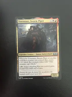 Totentanz Swarm Piper - Mtg: Wilds of Eldraine Regular Uncommon 216 - Image 1