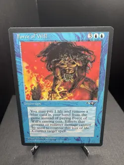 MTG Alliances Force of Will Regular Vintage 1996 NM! - Image 1