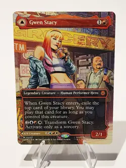 Gwen Stacy - MTG - Marvel Spider-Man MYTHIC #0202 (NM, NONFOIL) - Image 1