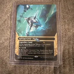 MTG: Inventors' Fair Borderless Legendary Land - Image 1