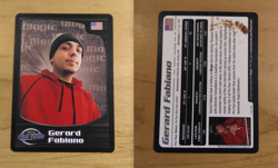 Gerard Fabiano player card MTG Magic the Gathering - Image 1