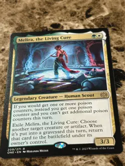 MELIRA, THE LIVING CURE Magic MTG Phyrexia: All Will Be One - Image 1