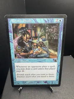 MTG Prophecy Rhystic Study 45/143 Regular Vintage LP! - Image 1