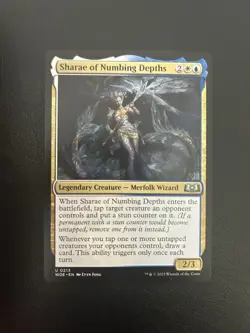 Sharae of Numbing Depths - Mtg: Wilds of Eldraine Regular Uncommon 213 - Image 1