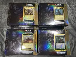 Magic the Gathering MTG Warhammer 40k Commander Deck Set of 4 Factory Sealed - Image 1