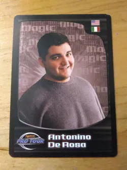 Antonino De Rosa player card MTG Magic the Gathering - Image 1