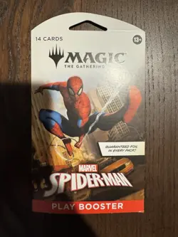 Spider-Man Magic The Gathering Booster Pack 14 Cards Sealed MTG Crossover Marvel - Image 1