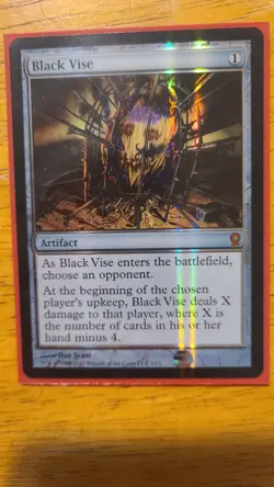 MTG Black Vise From the Vault: Relics Foil - Image 1