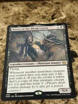 KINZU OF THE BLEAK COVEN Magic MTG Phyrexia: All Will Be One - Image 1