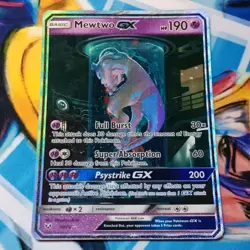 Pokemon Shining Legends 2017 Mewtwo GX #78/73 Full Art Secret Rare - Image 1
