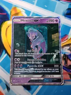 Pokemon Shining Legends 2017 Mewtwo GX #78/73 Full Art Secret Rare - Image 2