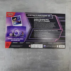 Pokemon Cynthias Garchomp EX Premium Collection Sinnoh Gible TCG Box New Sealed - Image 3