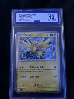 CCG PSA CGC 10 Zapdos 157 Black Star Promo Mint Pokemon Surging Sparks - Image 1