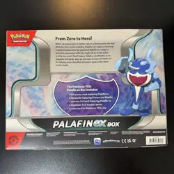Pokemon TCG: PALAFIN ex Box w/ 4 Booster Packs (Factory Sealed) New USA SELLER - Image 2