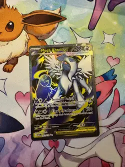 Mega Absol ex Full Art Ultra Rare 161/132 Pokemon Mega Evolution English NM - Image 1