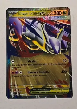 Pokemon Mega Evolution Mega Latias ex Double Rare 100/132 - Image 1