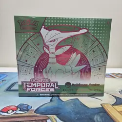 Pokemon TCG Temporal Forces Pokemon Center Exclusive ETB Iron Leaves Sealed - Image 1