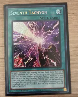 Seventh Tachyon yugioh secret rare - Image 1