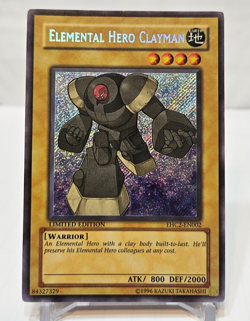 Elemental Hero Clayman EHC2-EN002 Secret Rare Limited Edition Yugioh 7816 - Image 1
