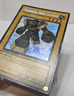 Elemental Hero Clayman EHC2-EN002 Secret Rare Limited Edition Yugioh 7816 - Image 2
