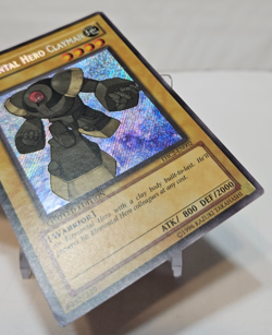 Elemental Hero Clayman EHC2-EN002 Secret Rare Limited Edition Yugioh 7816 - Image 5
