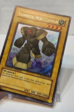 Elemental Hero Clayman EHC2-EN002 Secret Rare Limited Edition Yugioh 7815 - Image 4