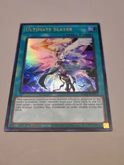 Ultimate Slayer Ultra Rare 1St Edition RA02-EN070 Yugioh - Image 1
