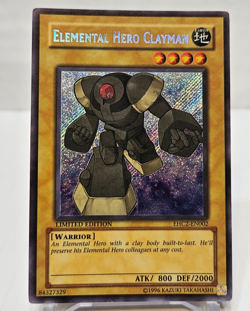 Elemental Hero Clayman EHC2-EN002 Secret Rare Limited Edition Yugioh 7814 - Image 1