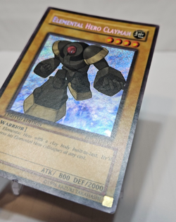 Elemental Hero Clayman EHC2-EN002 Secret Rare Limited Edition Yugioh 7814 - Image 2