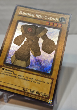 Elemental Hero Clayman EHC2-EN002 Secret Rare Limited Edition Yugioh 7814 - Image 3