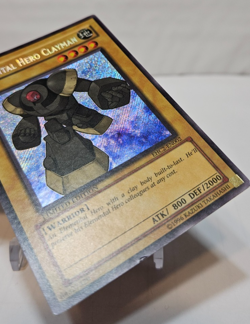 Elemental Hero Clayman EHC2-EN002 Secret Rare Limited Edition Yugioh 7814 - Image 5