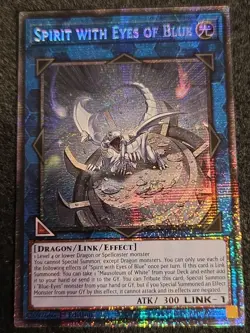 Yugioh! Spirit with Eyes of Blue MP25-EN049 Starlight Rare 1st Edition Near Mint - Image 1