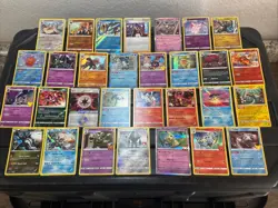 30 Pokemon Cards Lot WOTC VTG ALL RARE HOLO Zekrom Registeel Greninja Blaziken - Image 1