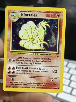 Ninetales 13/130 Poliwrath 15/130 Base Set 2 2000 Vintage Pokemon Card Lot WOTC - Image 4